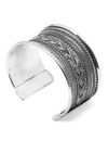 YouBella Jewellery Celebrity Inspired Silver Plated Cuff Bracelet for Girls and Women